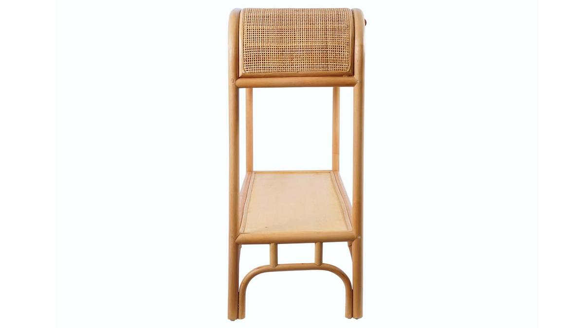 Rattan-Konsole mit Schubladen B90 cm GALON