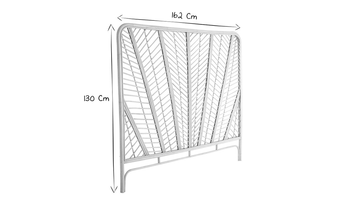 Rattan-Kopfteil GALON 160