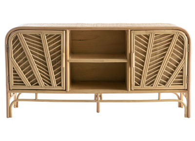 Rattan-Sideboard mit 2 Türen GALON