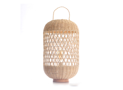 Rattan-Stehleuchte MOOREA - Rattan-Stehleuchte MOOREA
