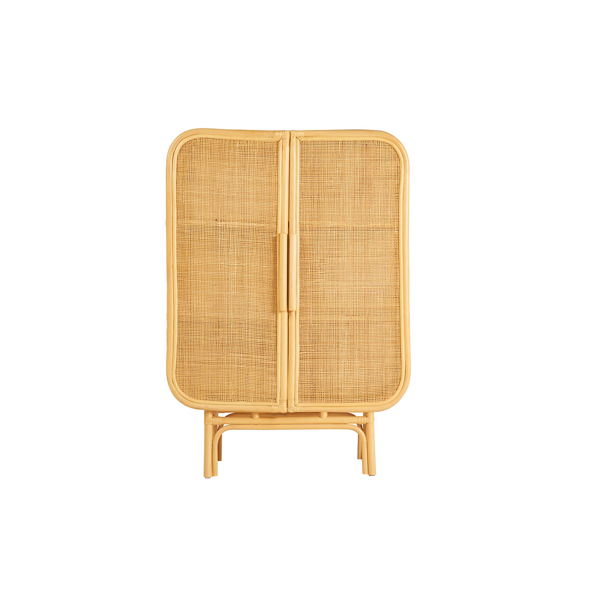 Miliboo Rattanbuffet mit 2 Türen L80 cm LUWAK