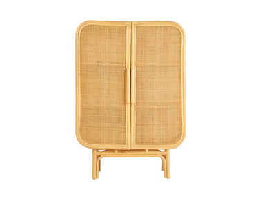 Rattanbuffet mit 2 Türen L80 cm LUWAK