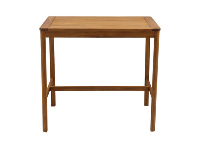 Rechteckiger Gartentisch aus Massivholz L120 cm AKIS