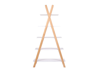 Regal helles Holz und Wei&szlig; skandinavischer Stil APACHE