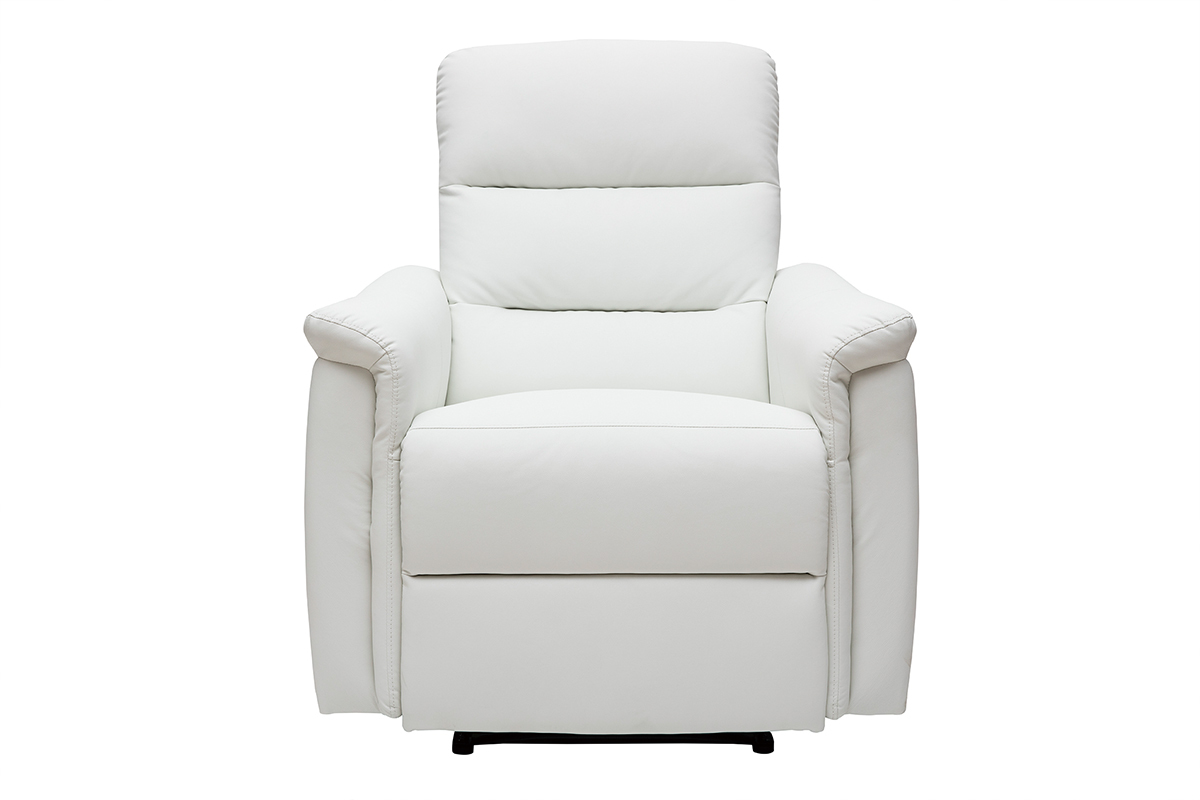 Relax-Sessel manuell verstellbar Wei MANDALA