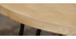 Runder Esstisch aus massivem Mangoholz D116 cm VIBES