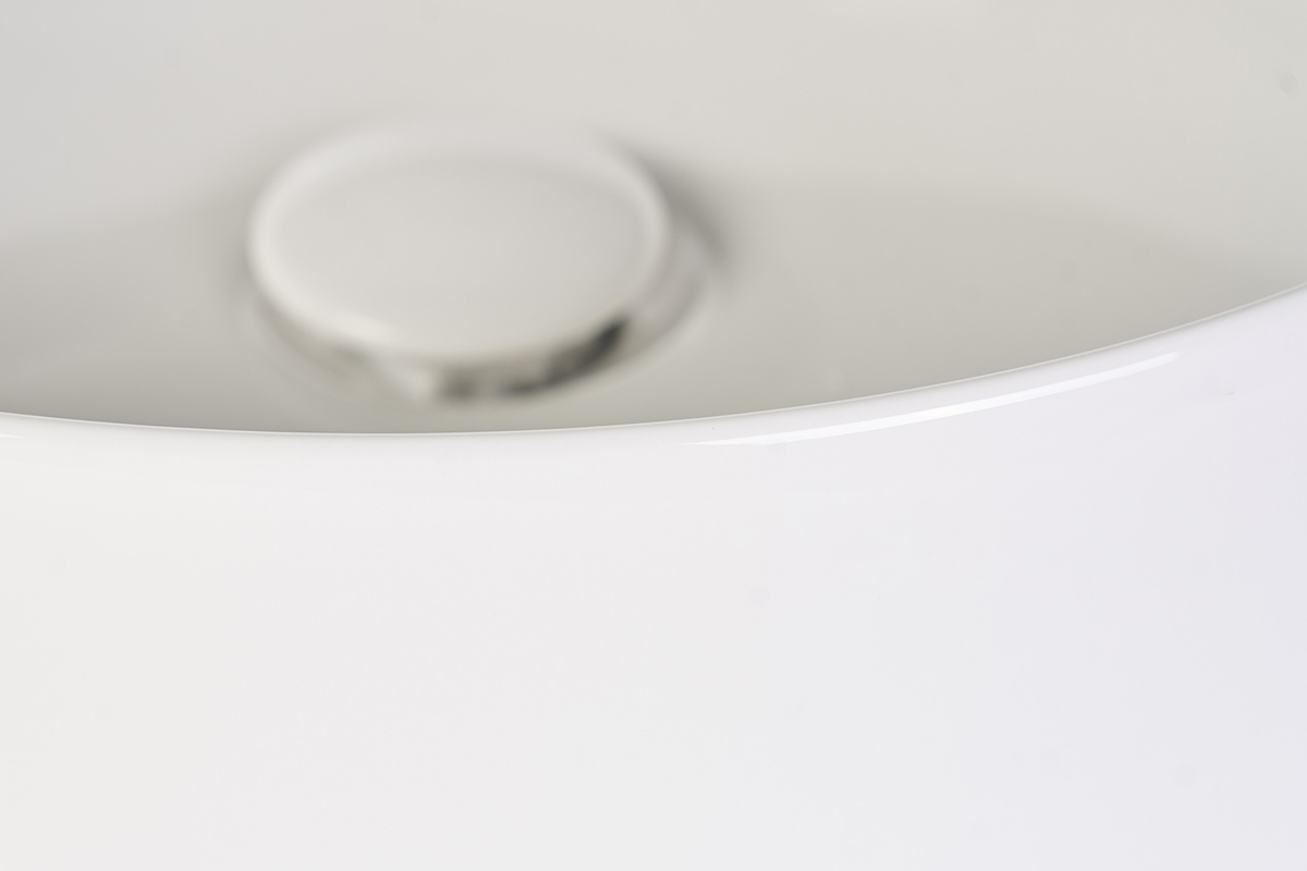 Rundes Keramikwaschbecken in Wei� D31 cm MARLI