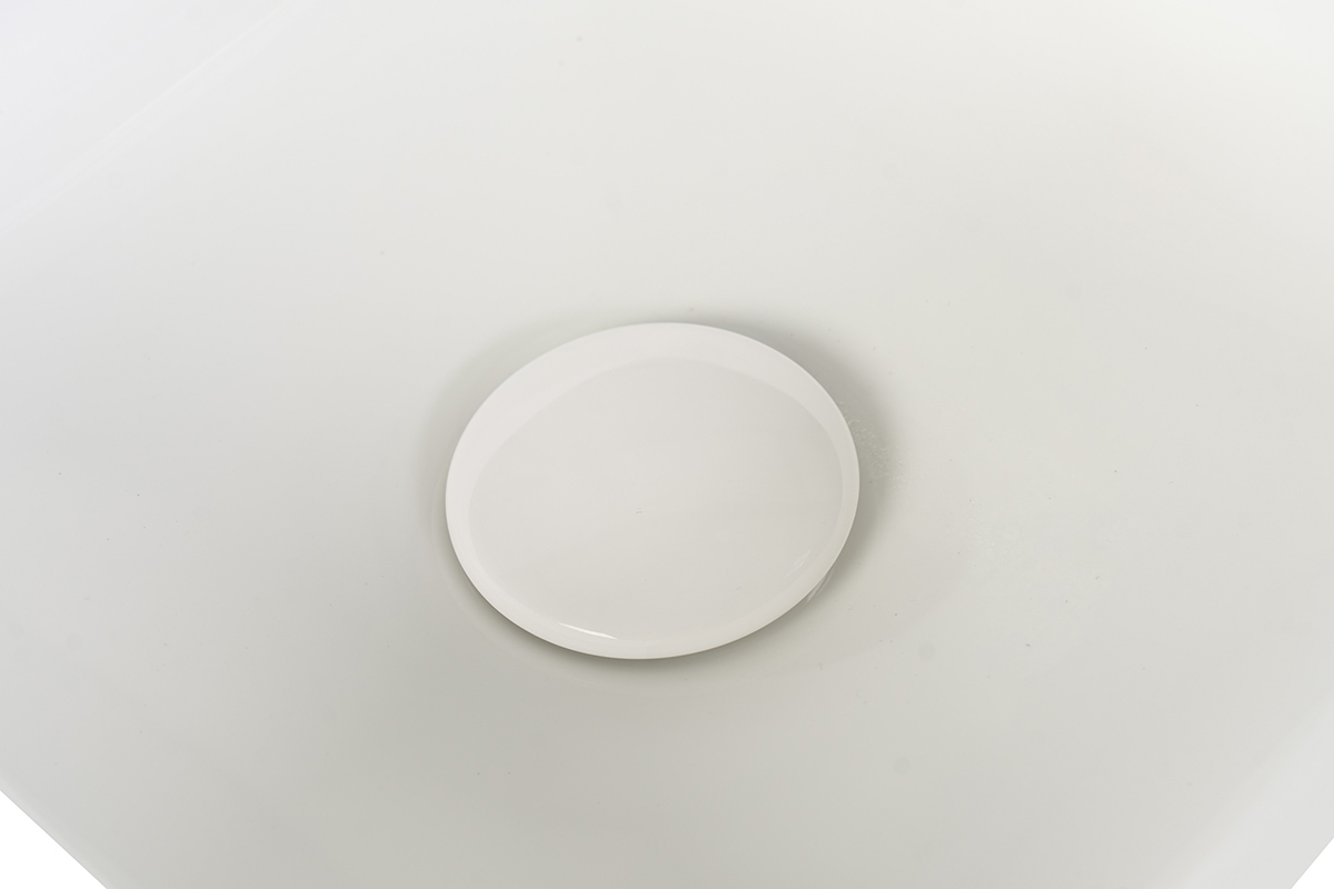 Rundes Keramikwaschbecken in Wei� D31 cm MARLI