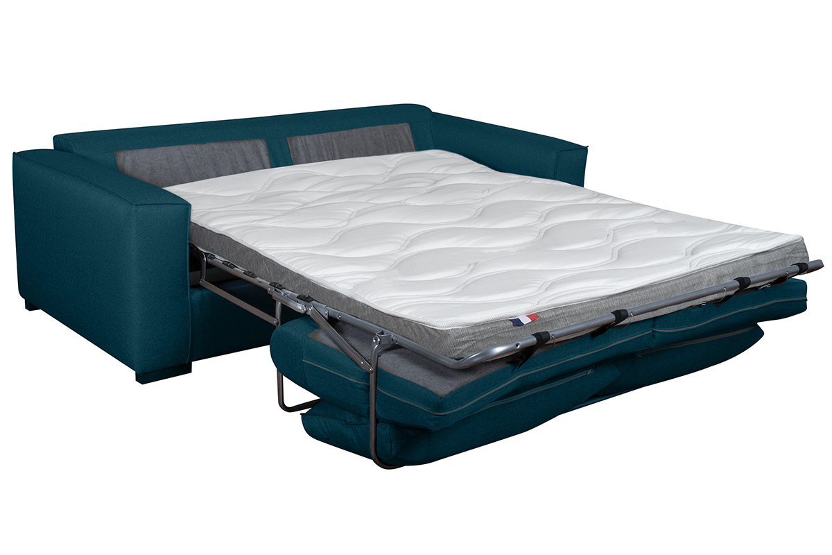 Schlafsofa 3 Pltze blaugrn BOLI