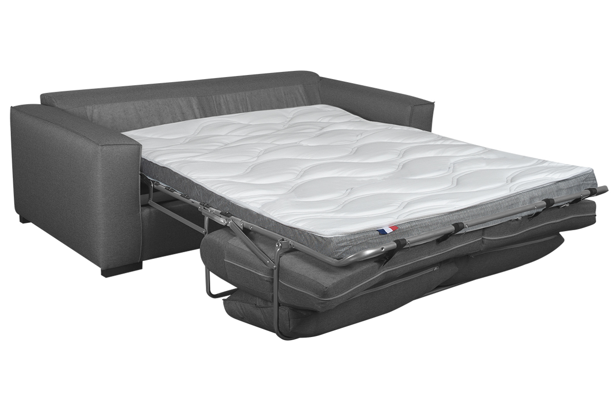 Schlafsofa 3 Pltze grau-meliert BOLI