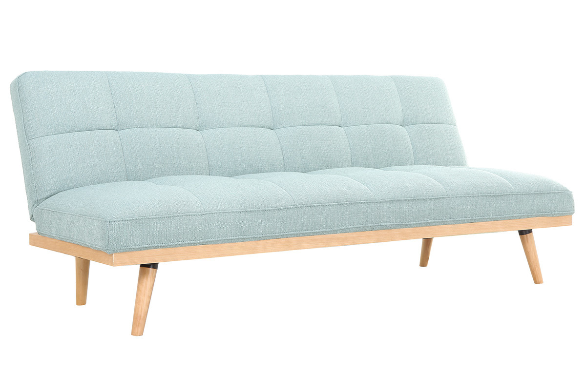 Schlafsofa - 3 Pltze - Lagunenblau - SIKKO