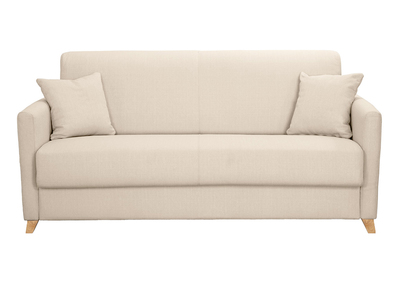Schlafsofa 3 Plätze skandinavisch beige SKANDY - Schlafsofa 3 Plätze skandinavisch beige SKANDY