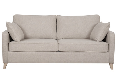 Schlafsofa skandinavisch 3 Plätze naturbeige PAPEL