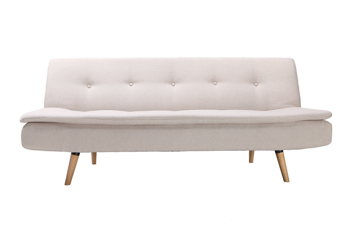 Schlafsofa skandinavisch 3 Pltze Wei SENSO