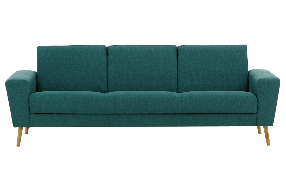 Schlafsofa skandinavisch blaugrn MOCAZ - Miliboo &