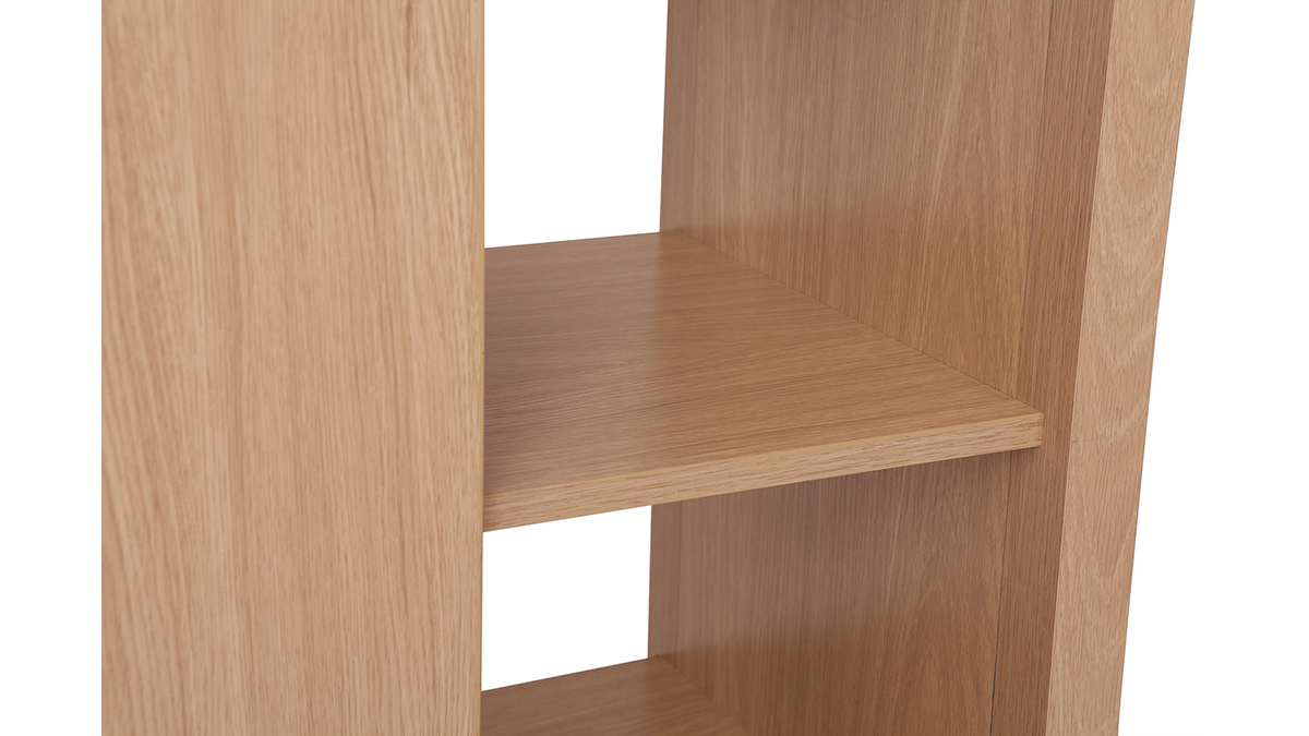 Schrank Flur mit Garderobe und Regalen Eiche GUMBY