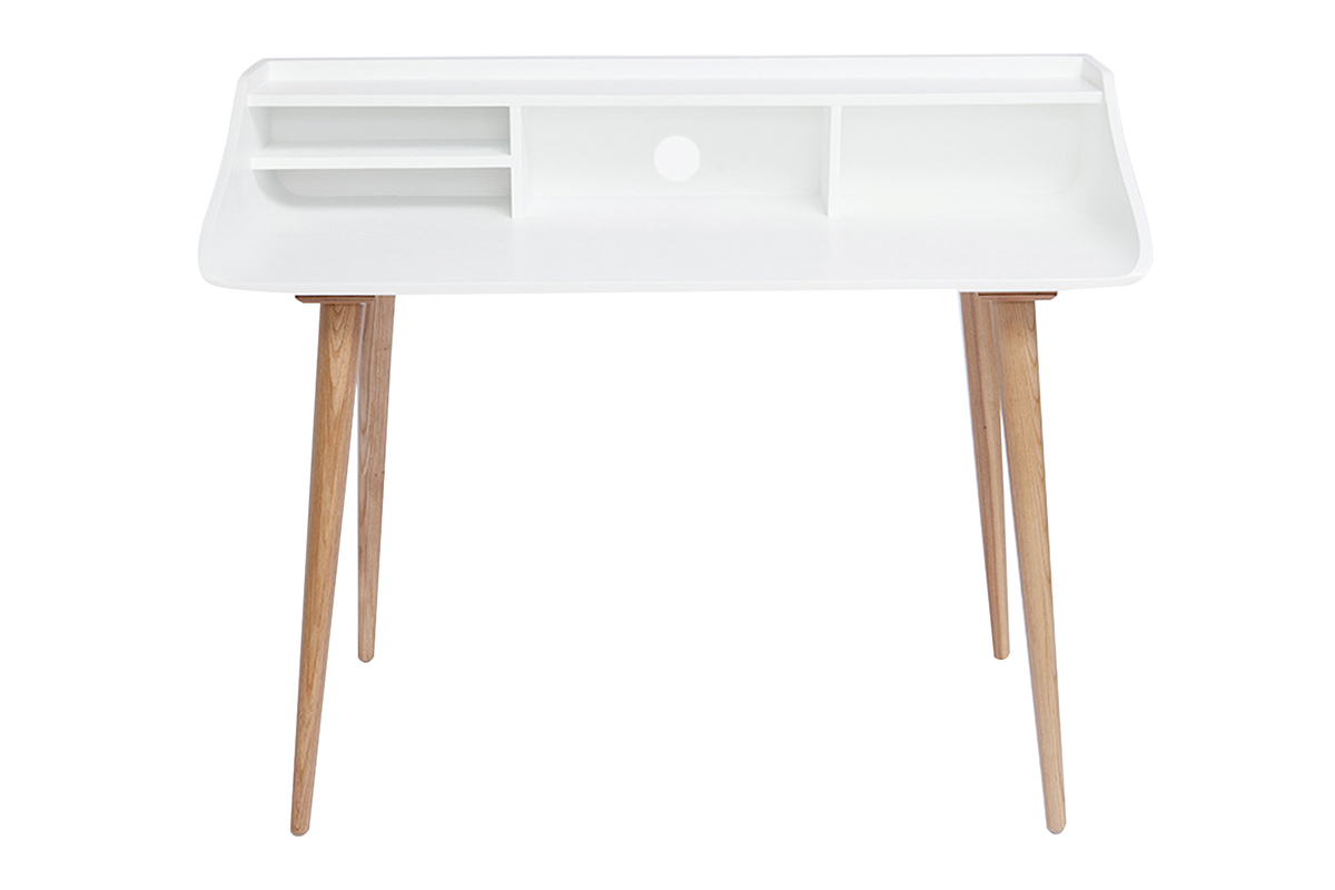 Schreibtisch Holz-Finish Wei NORDECO
