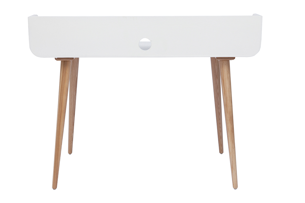 Schreibtisch Holz-Finish Wei NORDECO