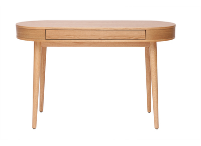 Schreibtisch mit Schublade aus hellem Holz B120 cm JUDITH