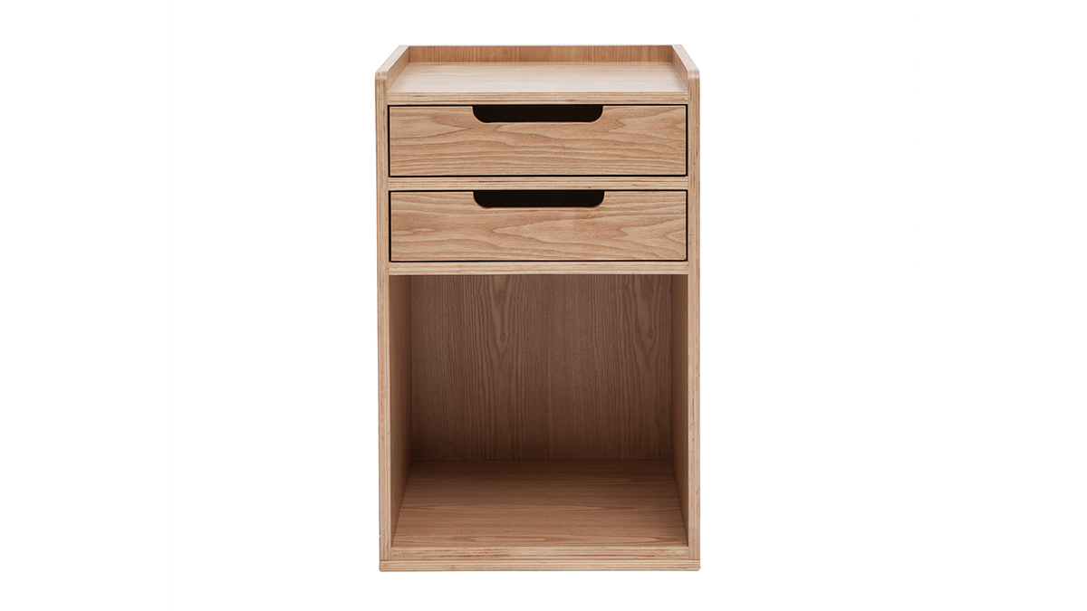 Schreibtischcontainer skandinavisch aus Holz OPUS