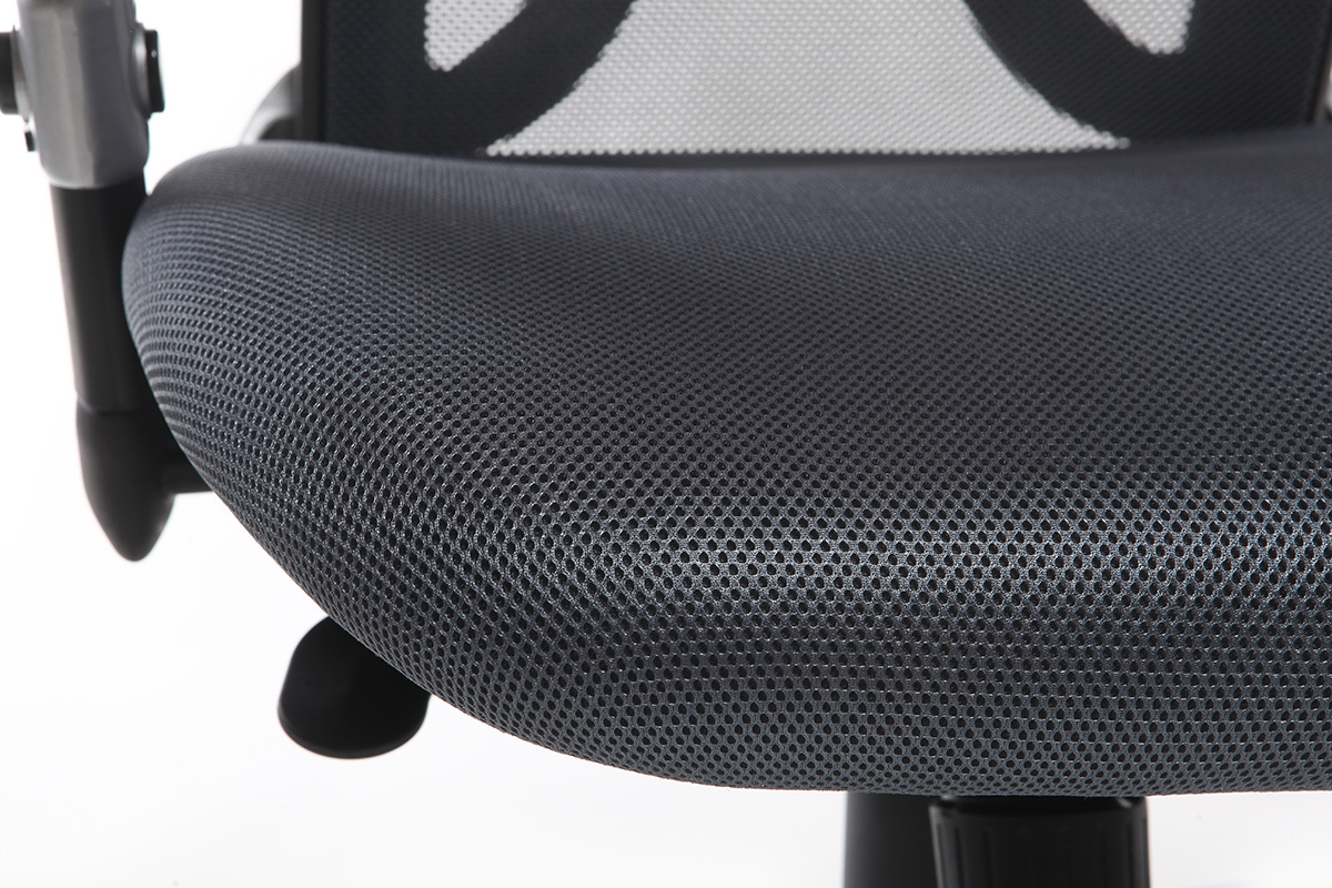 Schreibtischsessel ergonomisch Grau ULTIMATE V2 plus