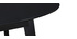 Schwarzer ausziehbarer Esstisch L160-200 cm MARIK