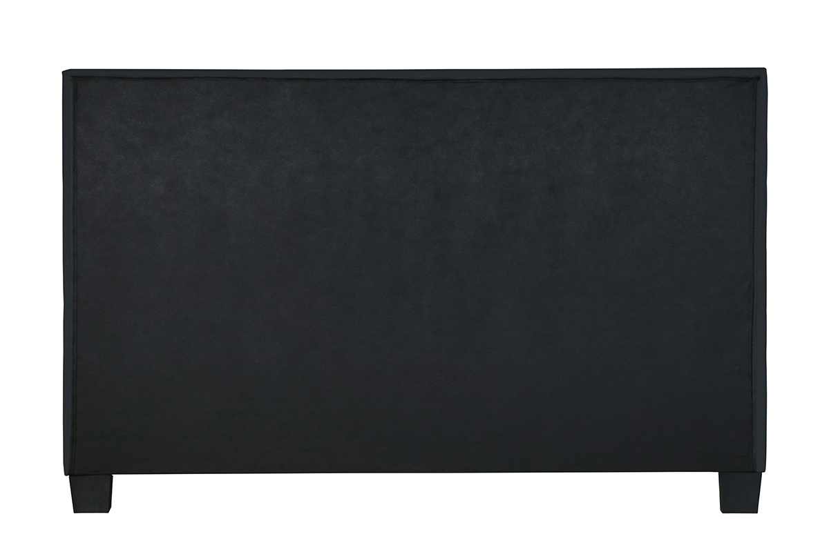 Schwarzes Bett fr Erwachsene SOLAL 160 x 200 cm