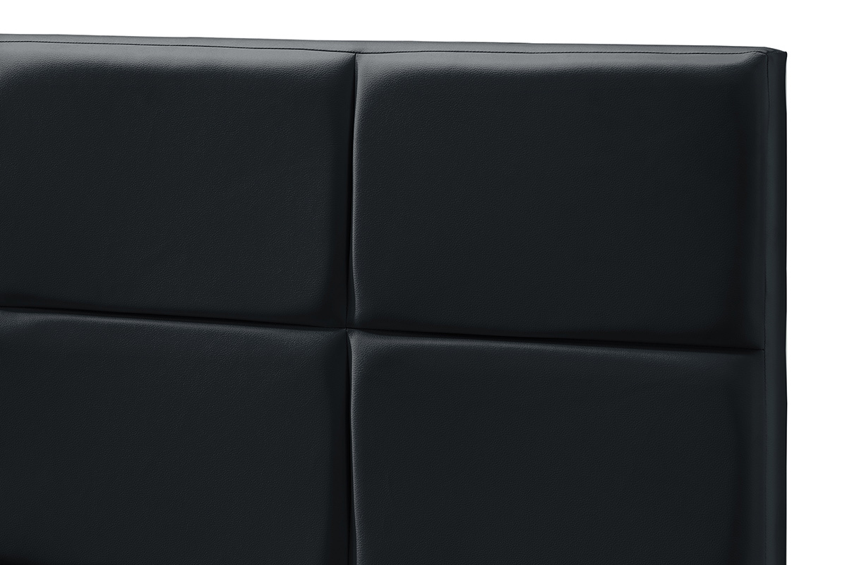 Schwarzes Bett fr Erwachsene SOLAL 160 x 200 cm