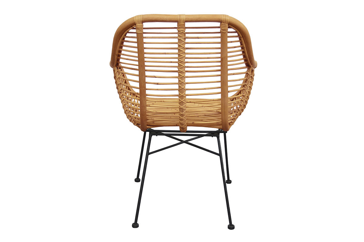 Sessel aus Rattan naturfarben MALACCA
