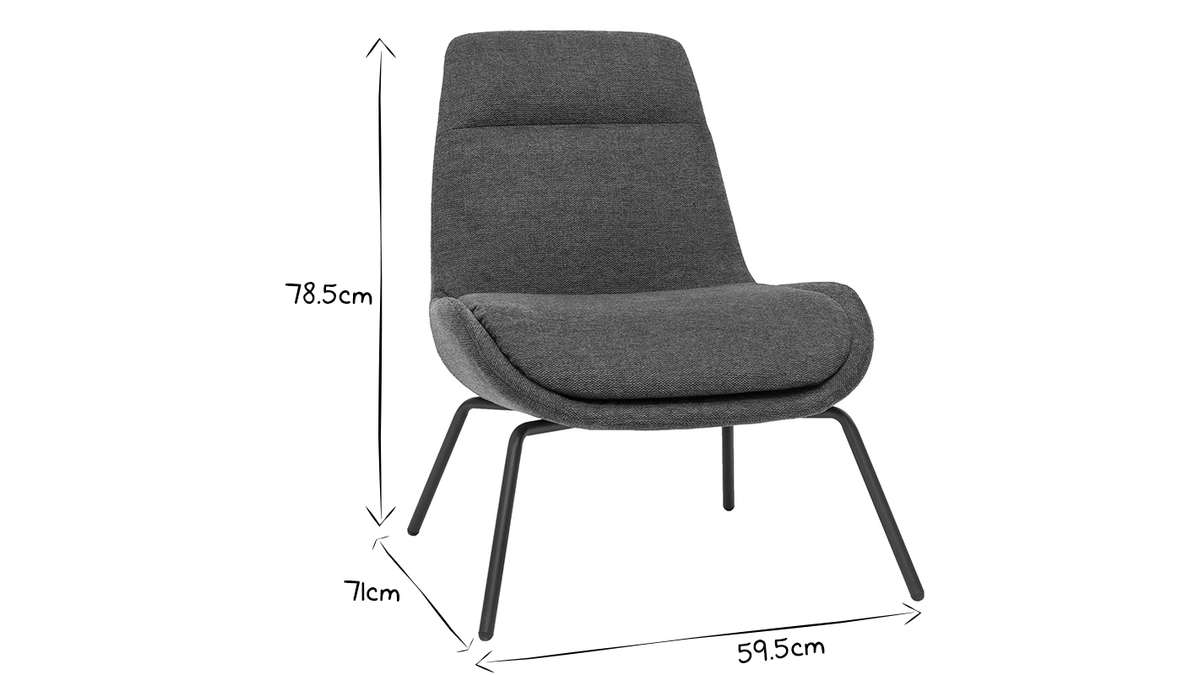 Sessel im grnen strukturiertem Samtdesign GILLY