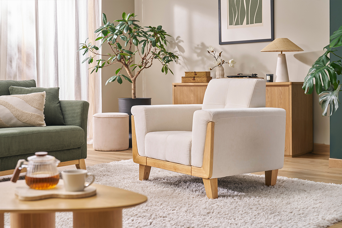 Sessel skandinavisch Altwei Holzbeine FJORD