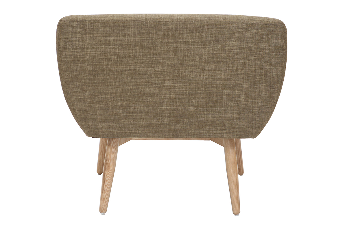 Sessel skandinavisches Design Stoff Grn ARTIK