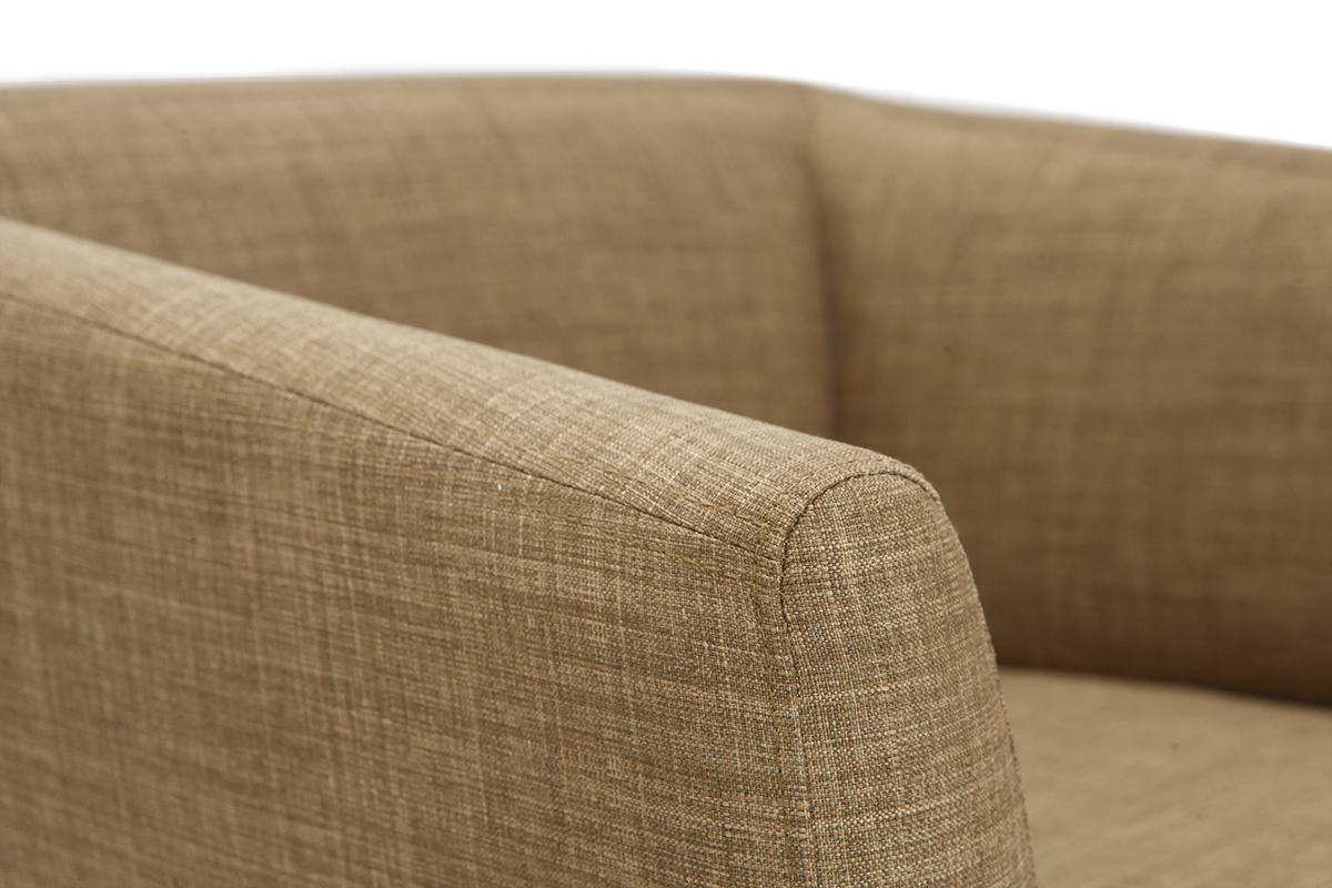 Sessel skandinavisches Design Stoff Grn ARTIK