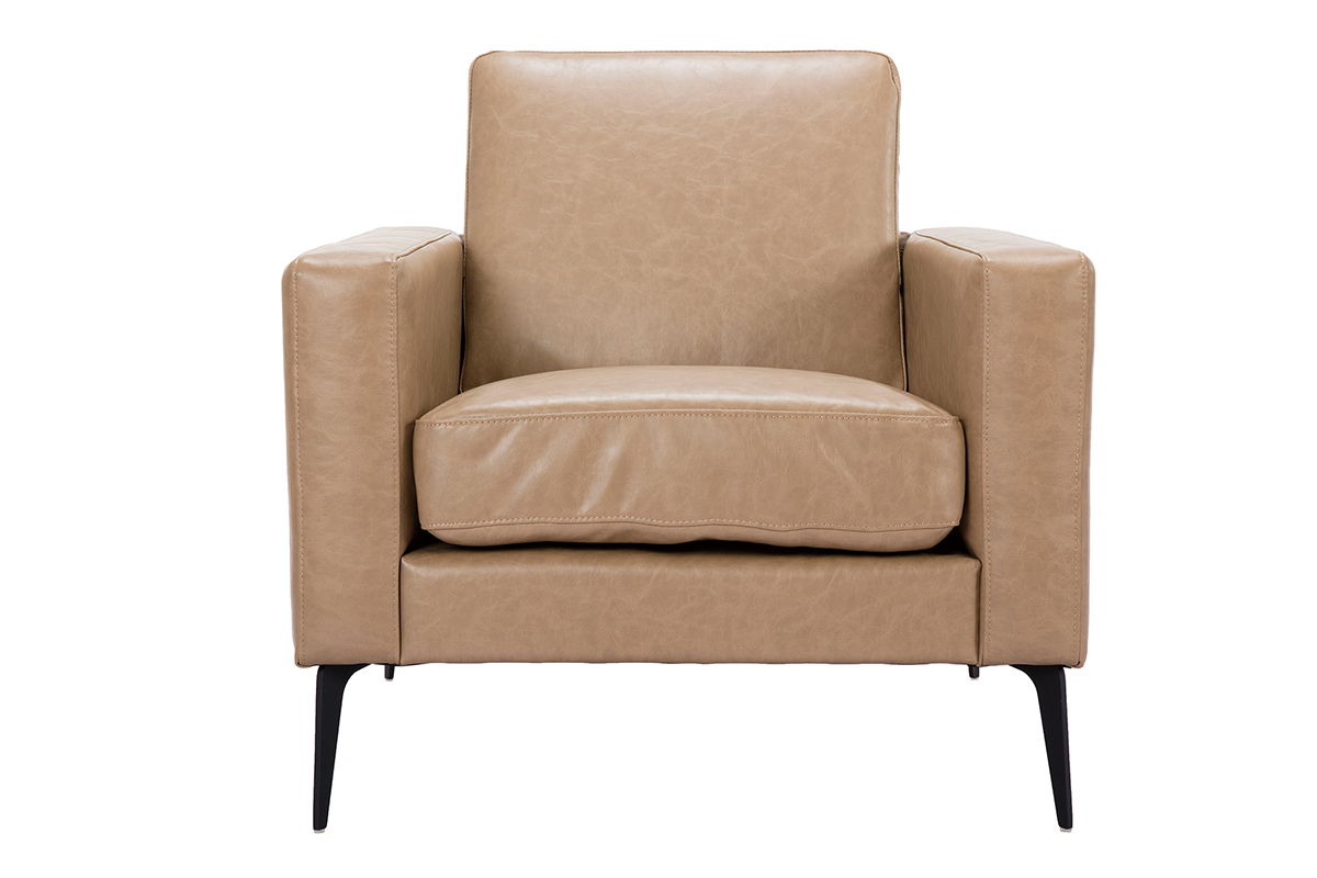 Sessel Vintage camelfarben RICCI