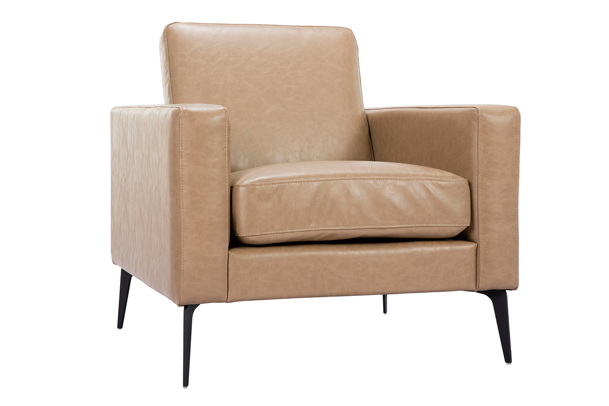Sessel Vintage camelfarben RICCI