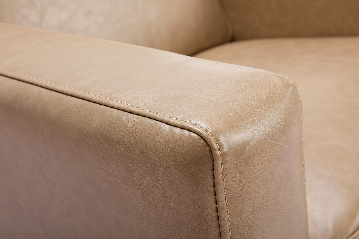 Sessel Vintage camelfarben RICCI