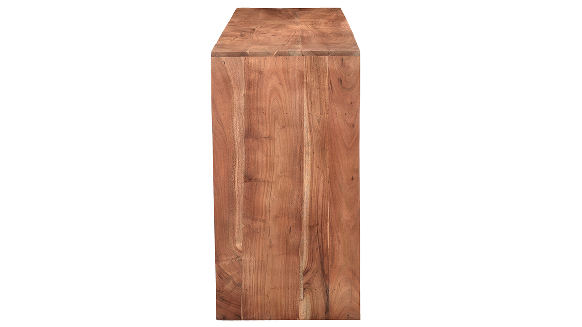 Sideboard aus Massivholz 3 Türen L150 cm BOHEMIAN