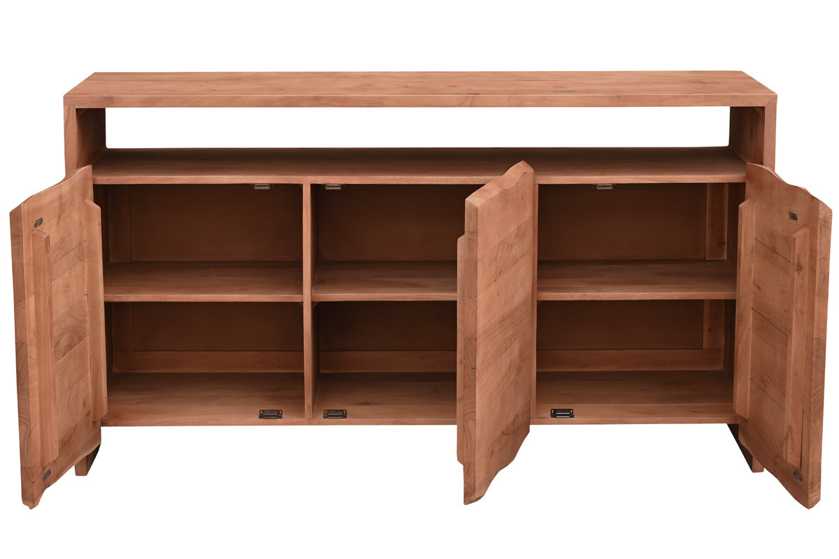 Sideboard aus Massivholz 3 Tren L150 cm BOHEMIAN