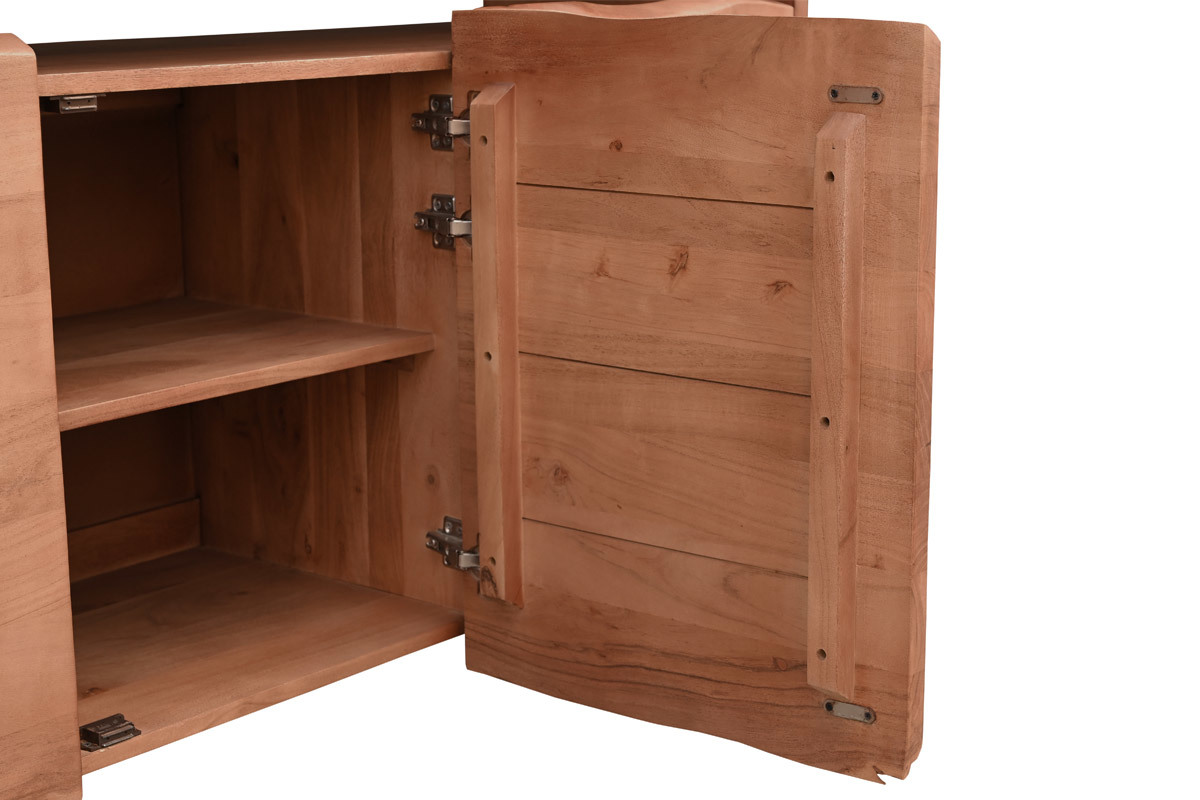 Sideboard aus Massivholz 3 Tren L150 cm BOHEMIAN