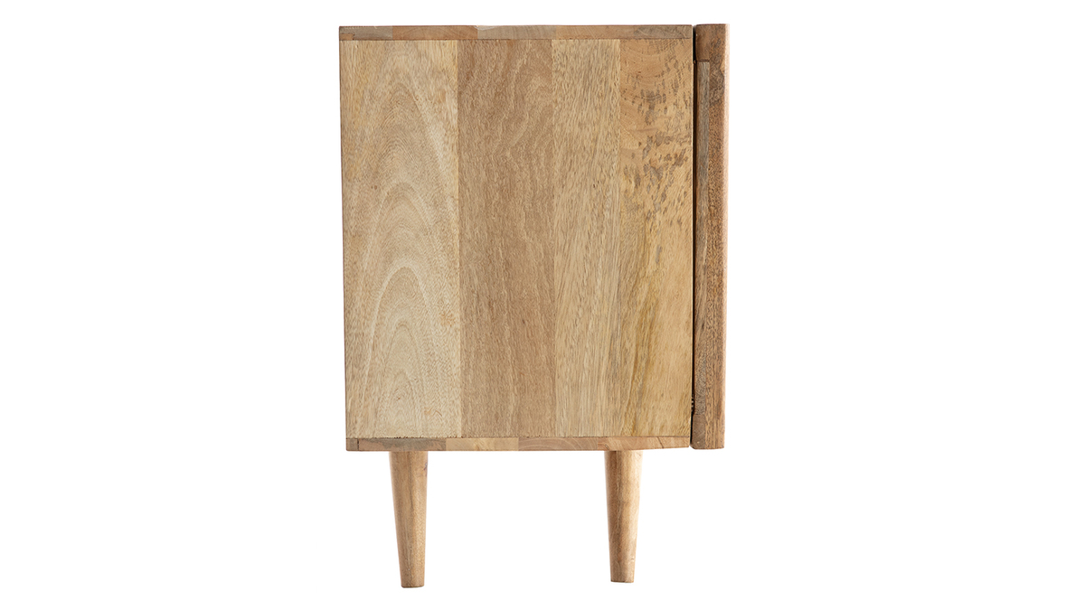 Sideboard mit Schiebetren ALBA aus massivem Mangoholz