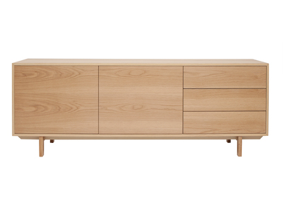 Sideboard skandinavisch helles Holz B195cm SID