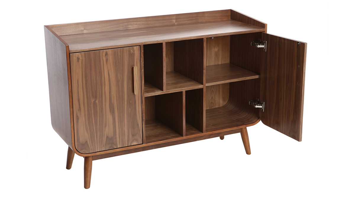 Sideboard Vintage Holz Nussbaum HALLEN