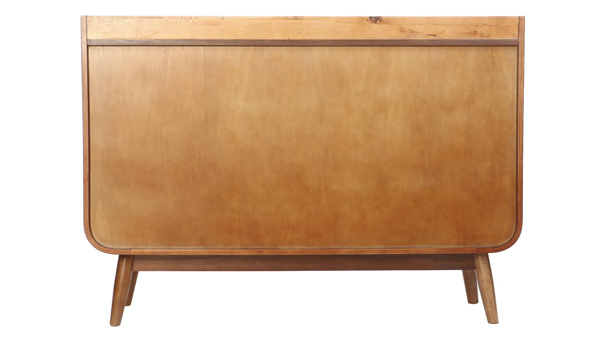 Sideboard Vintage Holz Nussbaum HALLEN