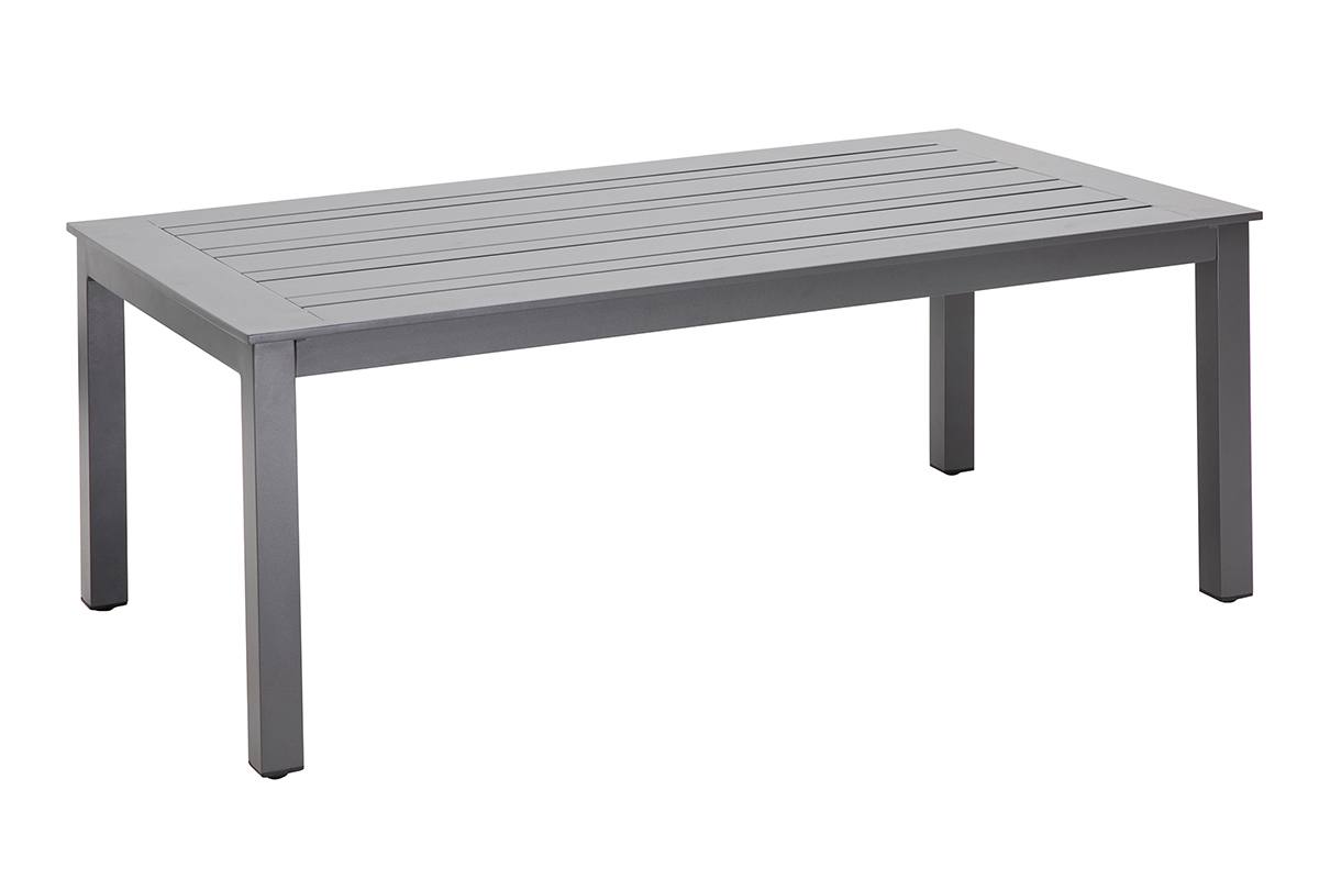 Sitzgarnitur LAGOS aus Aluminium und grauen Schn�ren