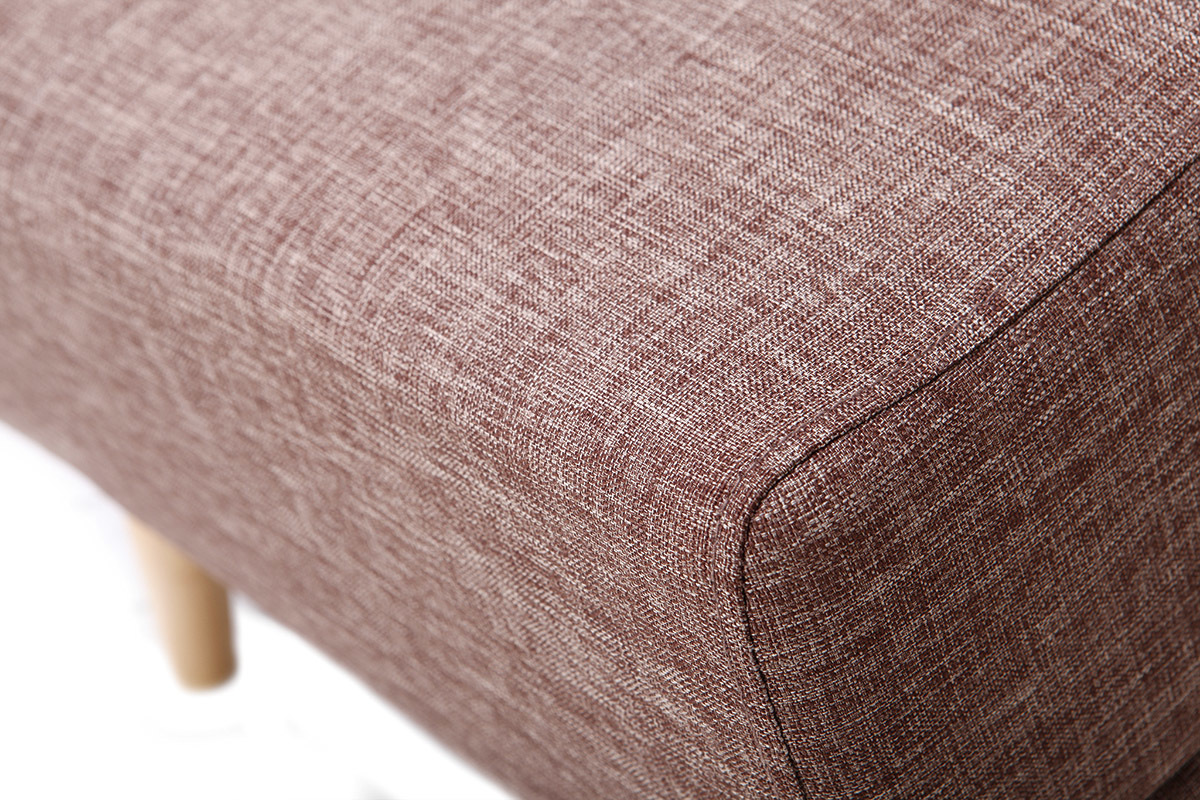 Sitzkissen / Fu�ablage Stoff Beige ULLA