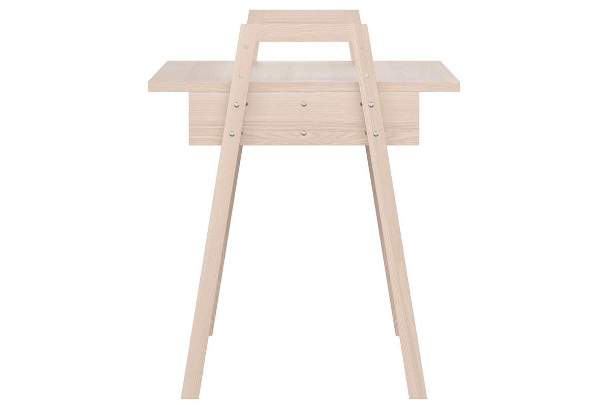 Skandinavischer h�henverstellbarer Schreibtisch L128 cm NOHA