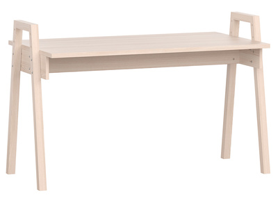 Skandinavischer höhenverstellbarer Schreibtisch L128 cm NOHA - Skandinavischer höhenverstellbarer Schreibtisch L128 cm NOHA
