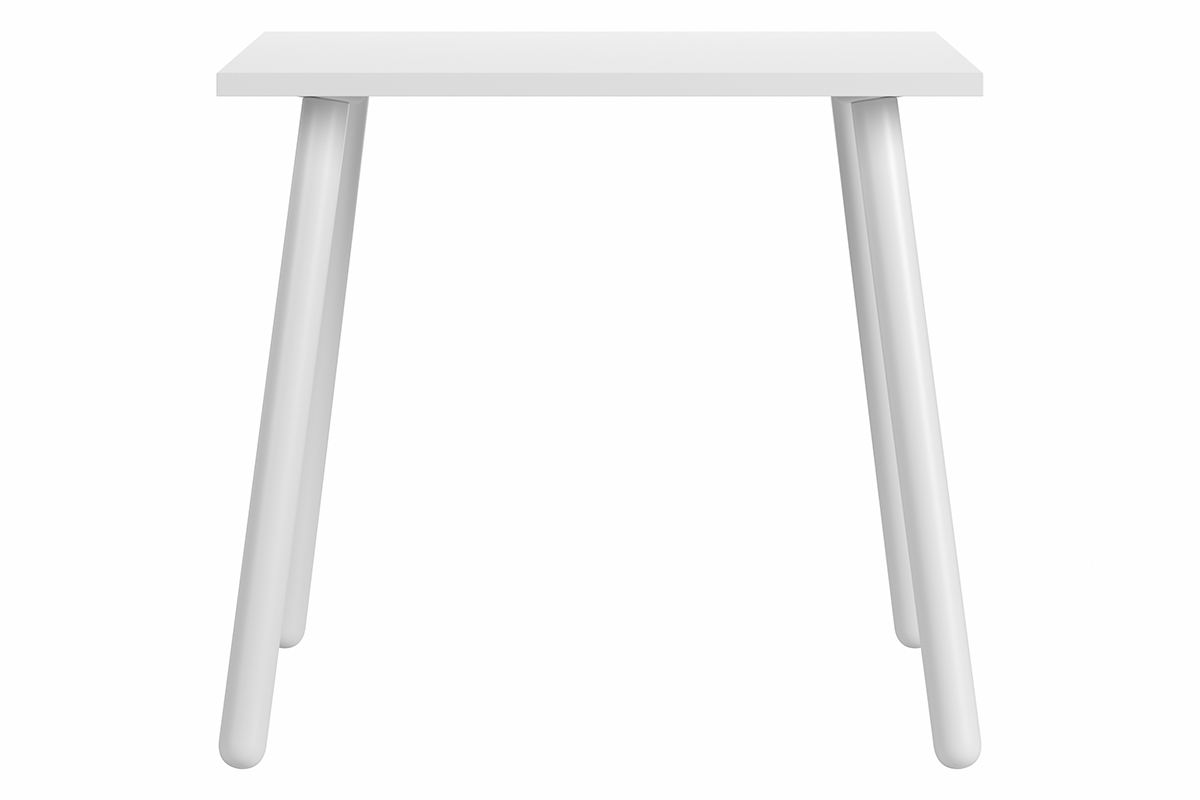 Skandinavischer Kindertisch aus hellem Holz FOXY