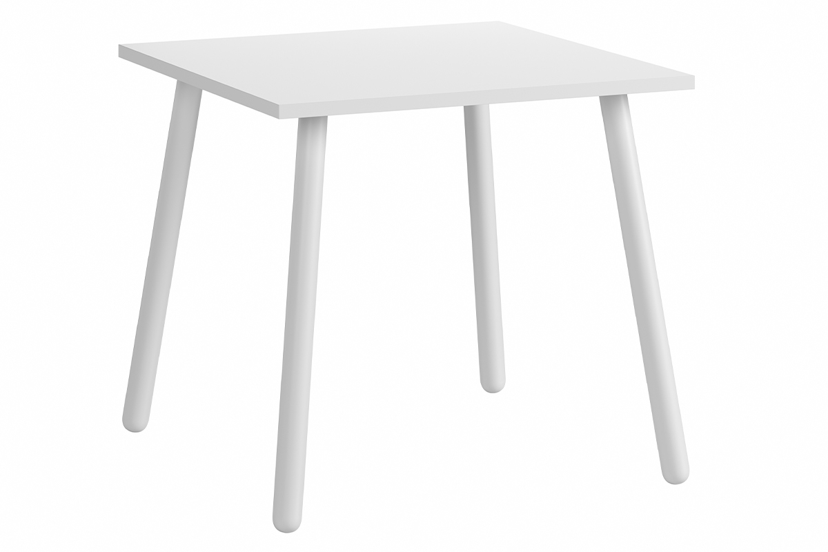 Skandinavischer Kindertisch aus hellem Holz FOXY