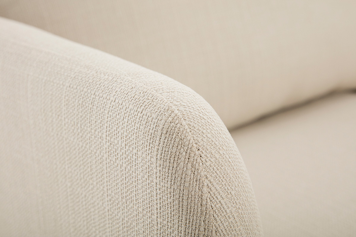 Skandinavisches 2-Sitzer-Sofa beige HOBART